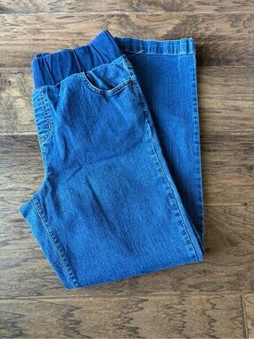 In due Time Branded Denim Jacket with Navy waist